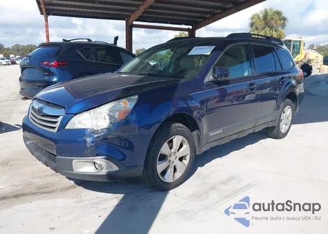 2011 Subaru Outback 2.5I Premium from USA, damaged, VIN 4S4BRBBC2B3409843